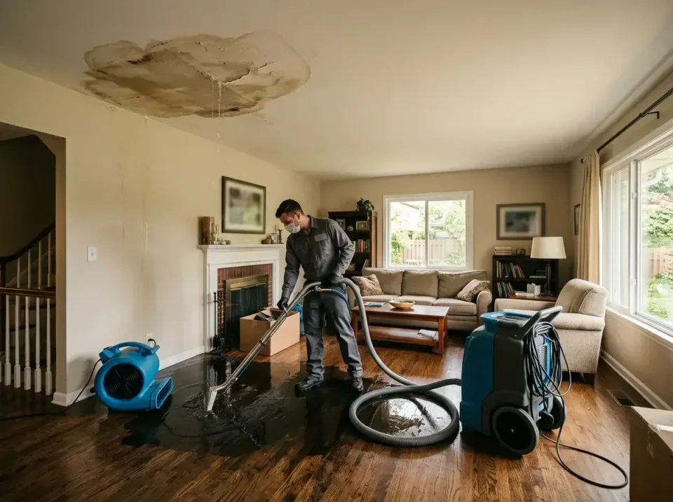 attic-pipe-burst-ceiling-drip-008 — frequently asked questions, Water Damage Restoration & Carpet Care in Long Neck, DE
